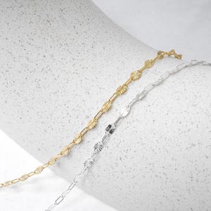 SARA Starburst Chain Bracelet for Bridesmaids Gifts, 14k Gold Filled Bracelet, Dainty Sunburst Chain Jewelry, Minimalist Gift for Her AD308 image 3