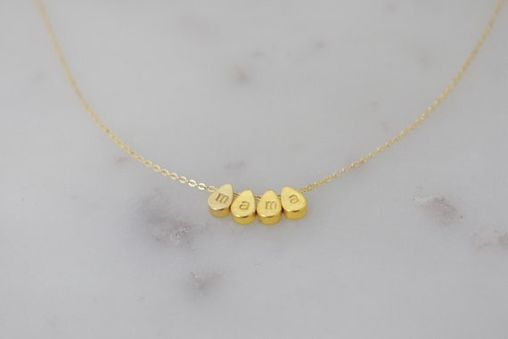 dainty mama necklace