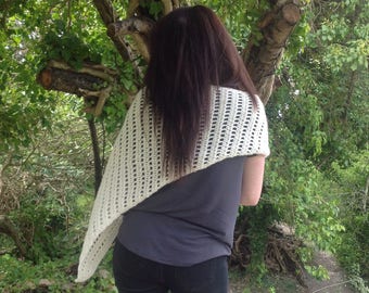 Simple Shawlette Scarf