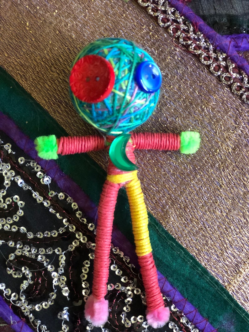 Random string doll 5 pack Etsy