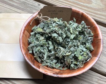 Dried Lamb’s Ear Leaves 10g | Homegrown Botanical | Soft Silver Foliage | Dried Herb | Crafting & Altar Decor