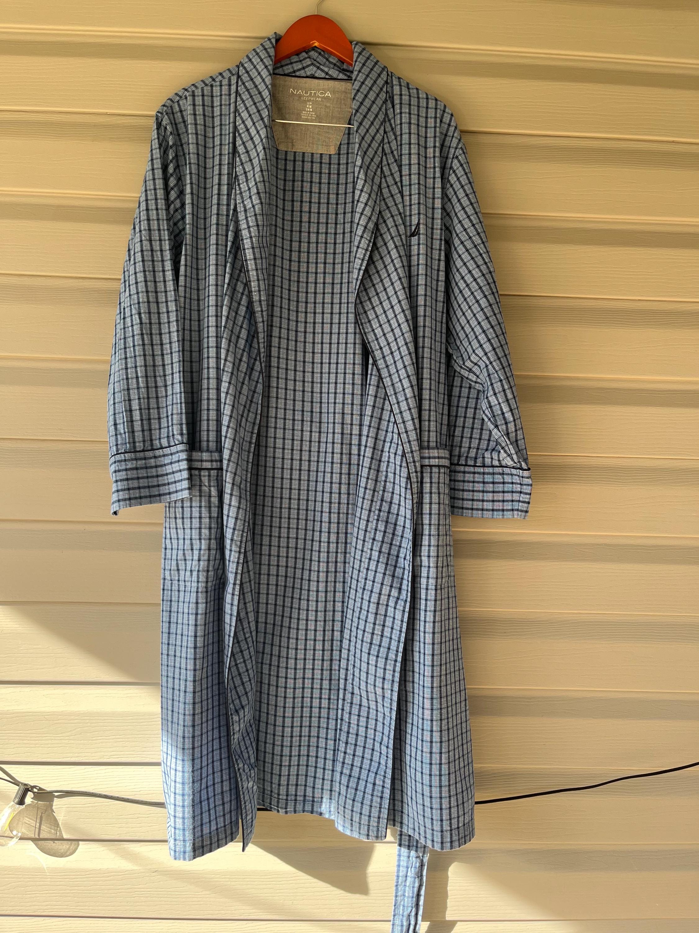 slim fit dress slacks Mens Dressing Gown Cotton Polka Dot Navy | Derek Rose