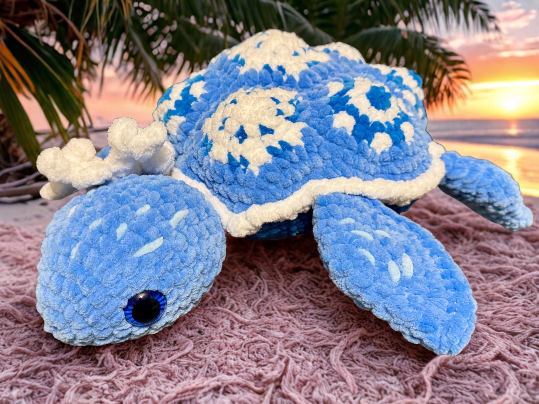 Frosty Sea Turtle - Etsy