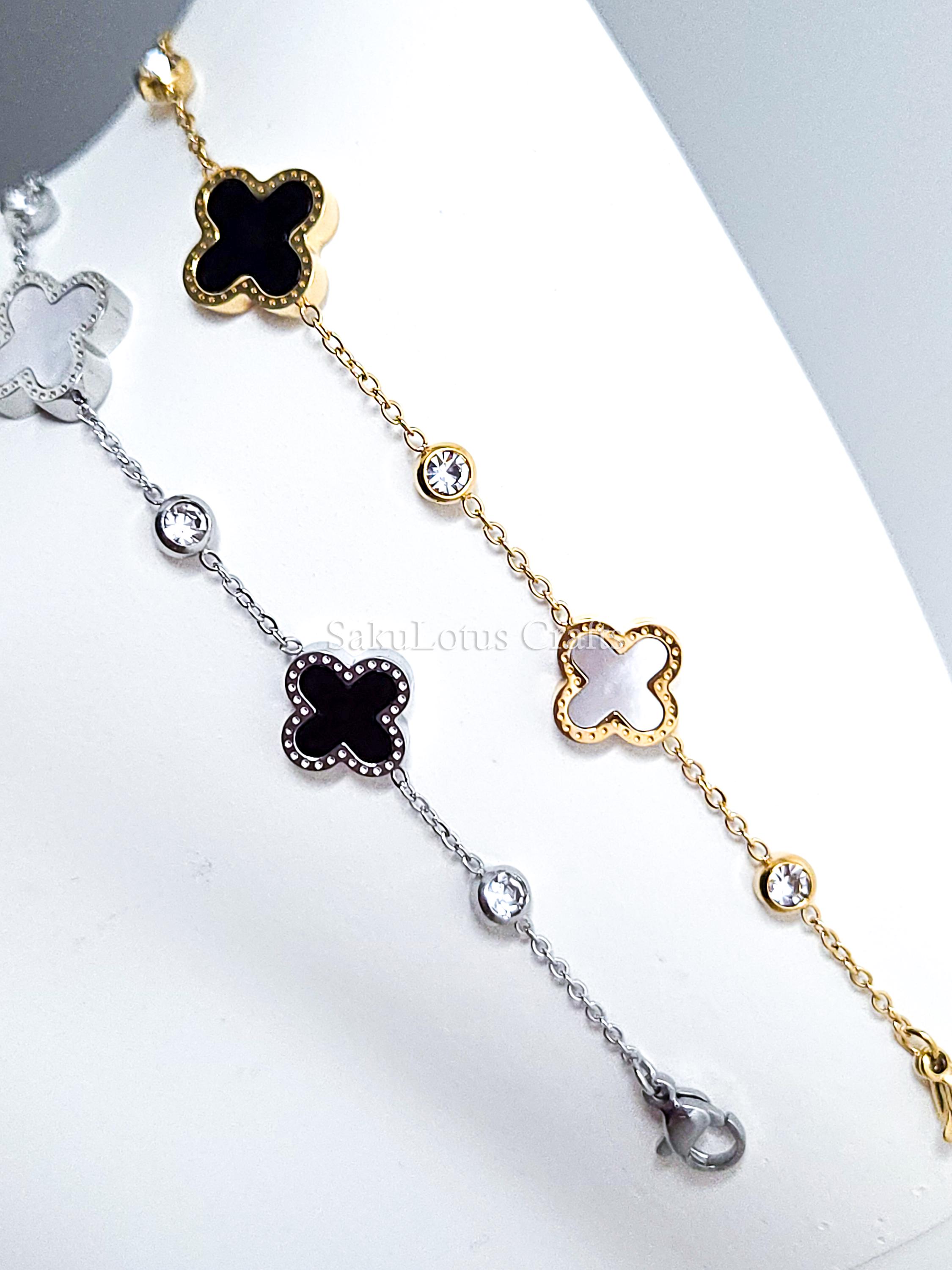 Van cleef silver black - Etsy 日本