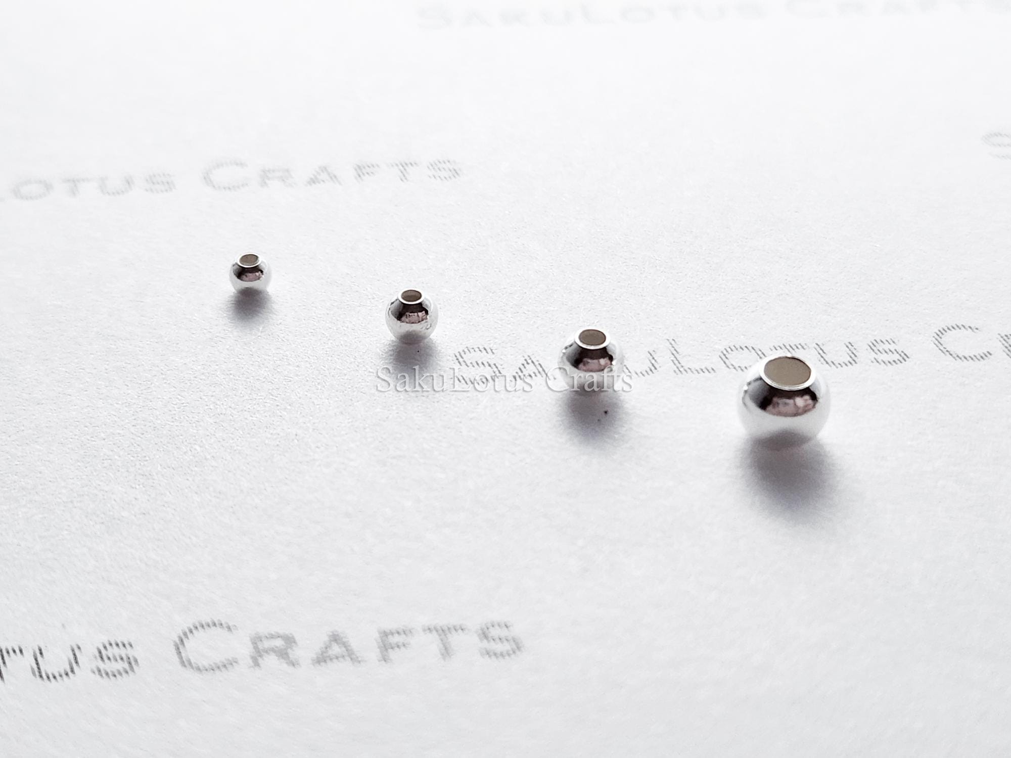 PERLINE ROTONDE DISTANZIATRICI Con Pietre Preziose Di Diaspro Zebrato - Foto 5