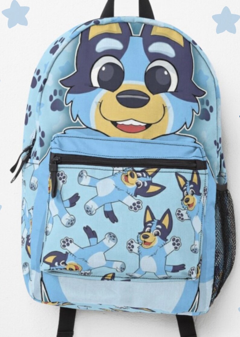 Bluey Backpack Made to Order Etsy