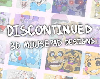 Discontinued or Sold Out Mousepad Individually Made to Order