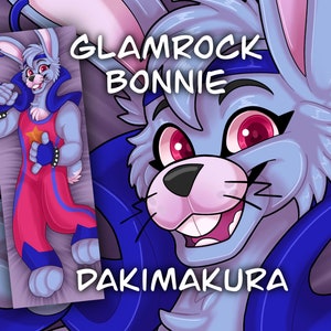 Mia versione (vecchia fanart) e quella ufficiale di Glamrock Bonnie 🐰🎸  [Mia fanart] : r/fnafitalia