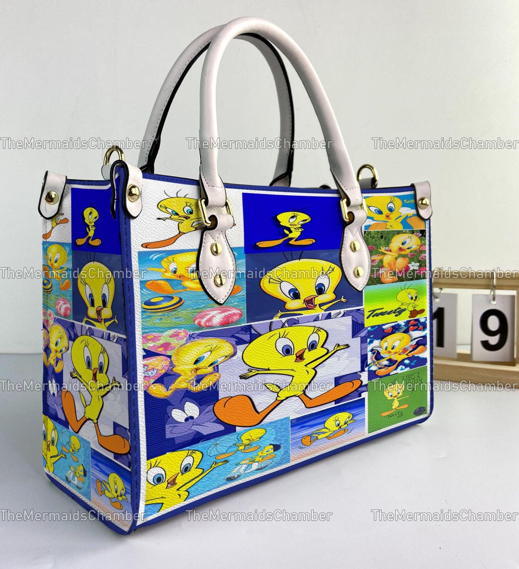 人気を誇る Bird Tweety Leather Etsy - Handbag その他