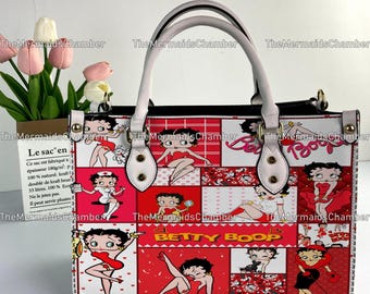 Betty Boop Inspired Mini Cherry Handbag, Mini Purse, Y2k