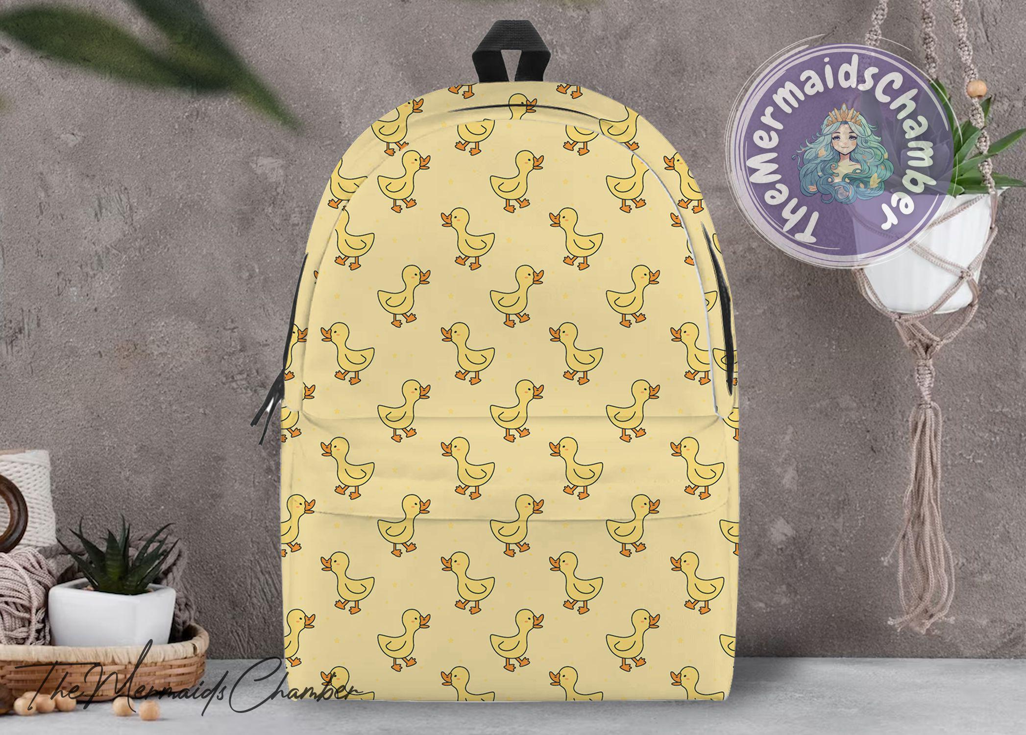 Puffin Print Pattern Backpack main image 1