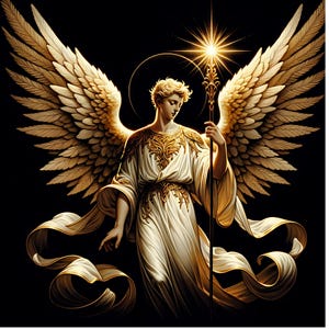 Ángel Rafael JPG – Arte de sanación arcángel para inspiración espiritual jpg 300dpi alta resolución uso comercial gratuito