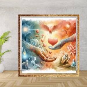 Amore e gentilezza parete Art jpg 300dpi alta risoluzione uso commerciale gratuito