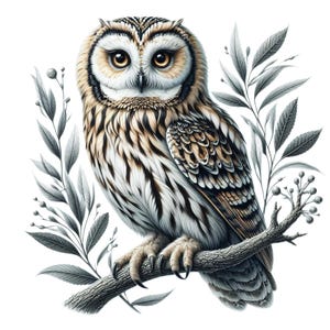 Clipart hibou png et jpg, Clipart hibou png fond transparent jpg sur fond blanc 300 dpi haute résolution pour un usage commercial gratuit