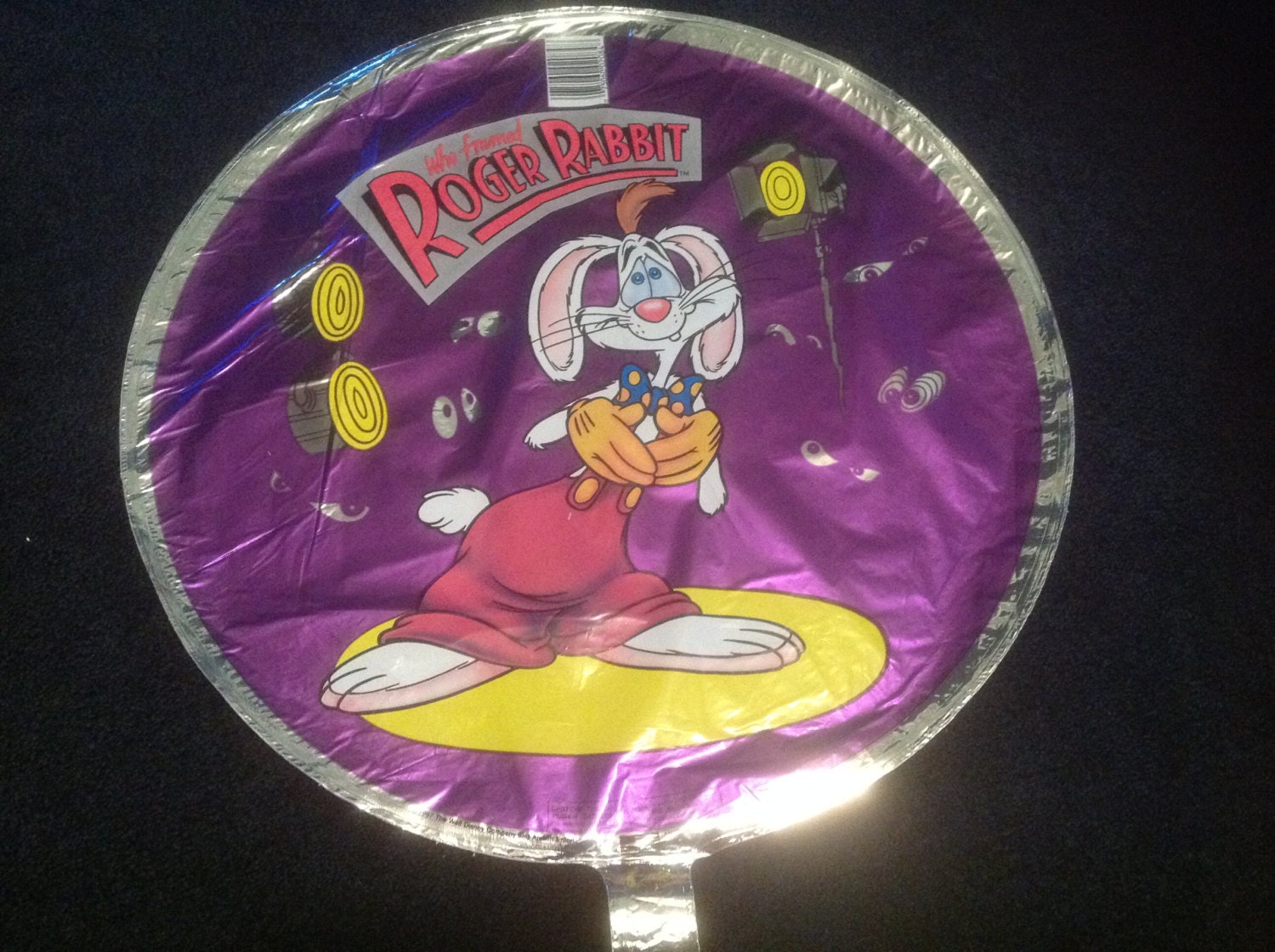 Who Framed Roger Rabbit Mylar Balloon - Etsy
