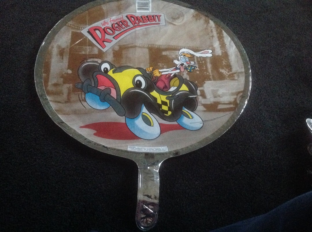 Who Framed Roger Rabbit Mylar Balloon - Etsy
