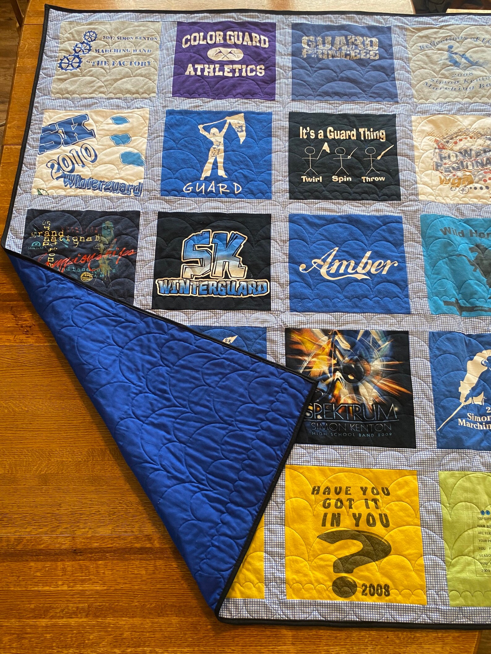 Tshirt Quilt Custom Made With Your T-shirts T-shirt Blanket - Etsy