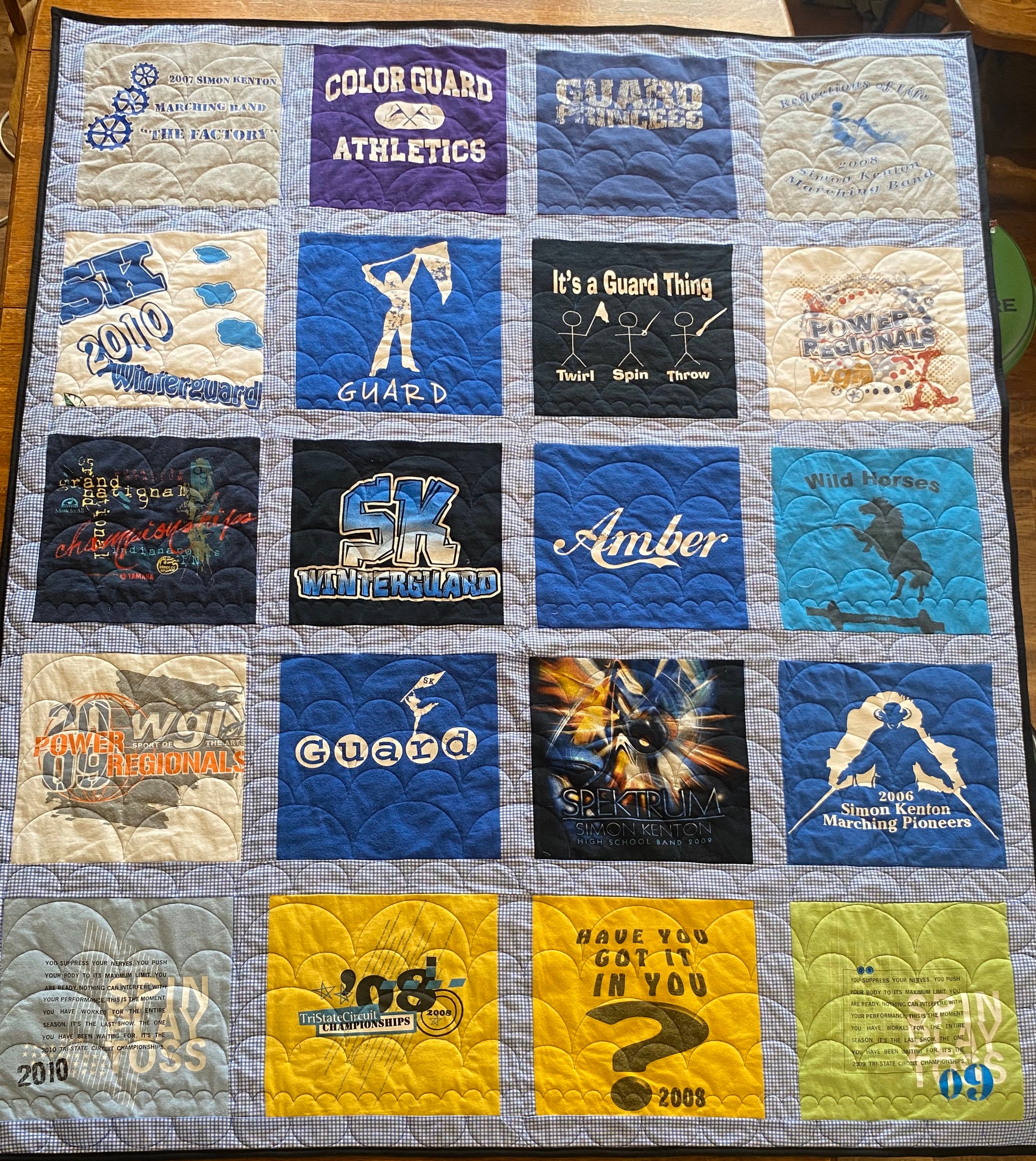 t shirt material blanket