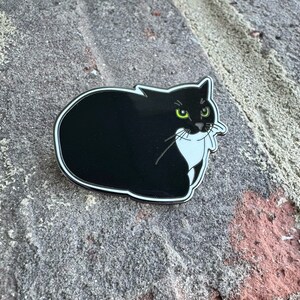Maxwell The Cat Meme Enamel Pin - TikTok - Lethal Company image 2