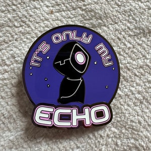 STARSET - ECHO UNIT - glow in the dark grote emaille pin
