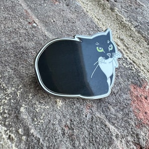 Maxwell The Cat Meme Enamel Pin - TikTok - Lethal Company image 4
