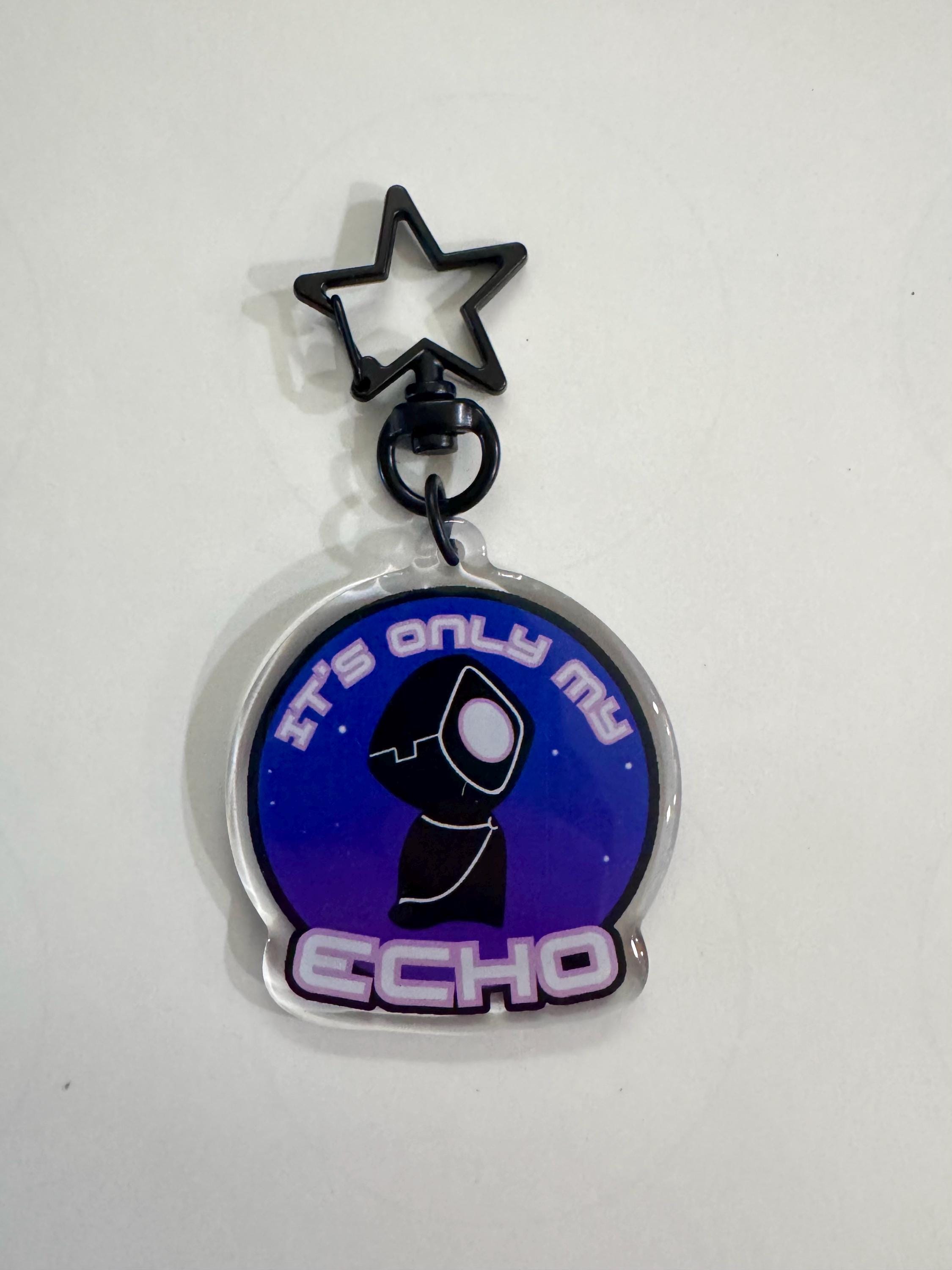 STARSET - ECHO UNIT - Acrylic Keychain With Black Star Clasp