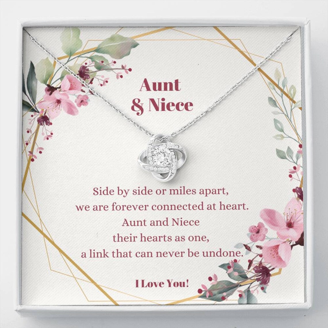 Sentimental Gift for Aunt & Niece Auntie and Niece Bond Etsy UK