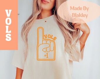 Vols PNG, Vintage Tennessee Vols, Vols shirt, UT, Football png, sec, utk, stadium tee, foam finger