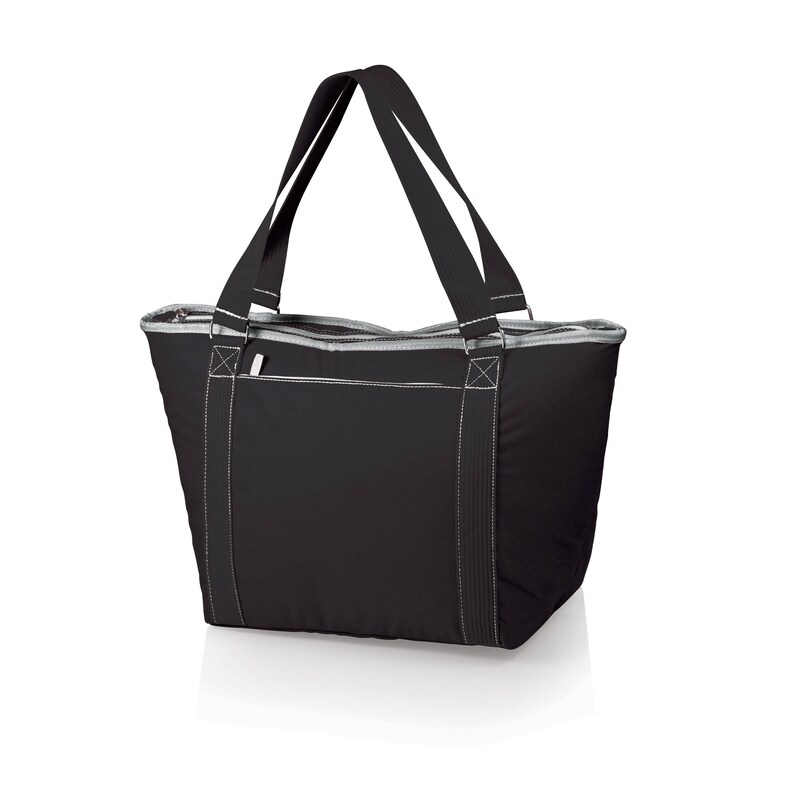 Insulated Cooler Tote with water resistant liner and zippered pocket