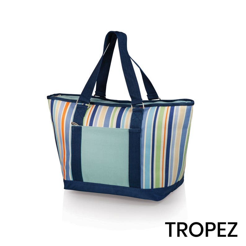 Insulated Cooler Tote with water resistant liner and zippered pocket