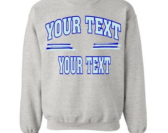 Custom mascot name or sport, digital download, custom spirit wear, custom text, varsity team, PNG for DTF or sublimation prints