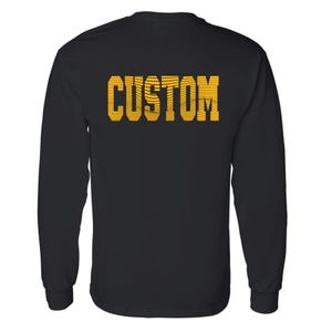 Custom word, digital download, PNG, custom spirit wear, school custom team, sport, special effects, DTF, sublimation