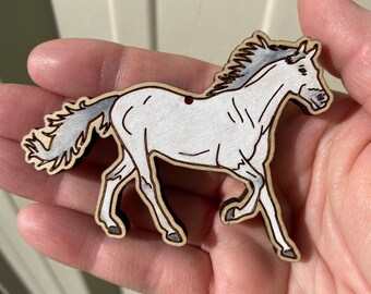 Arabian Horse Ornament - Horse Breeds -  Ranch Décor - Farm Animals - Horses - Painted  - Arabian