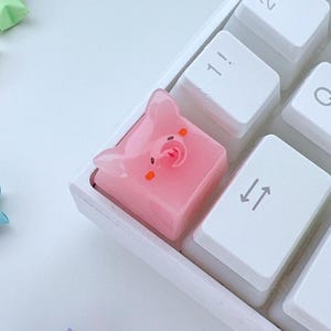Piggie Keycap | Kawaii Keycap | Cute Keycap