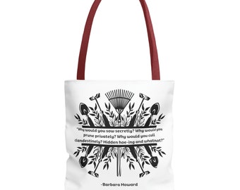 Abbott Elementary garden tote bag