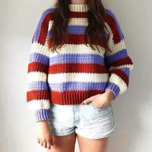 Mavety Sweater - Crochet Patter