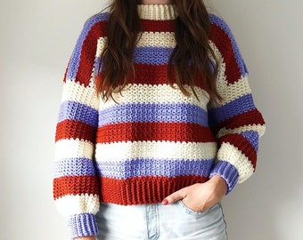 Mavety Sweater - Crochet Patter