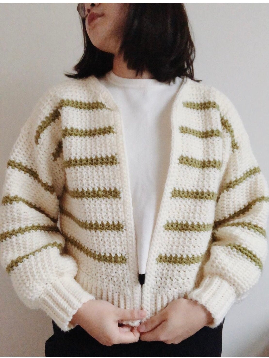 Azrael Sewing Pattern Aziel Cardigan - Crochet Pattern - Etsy