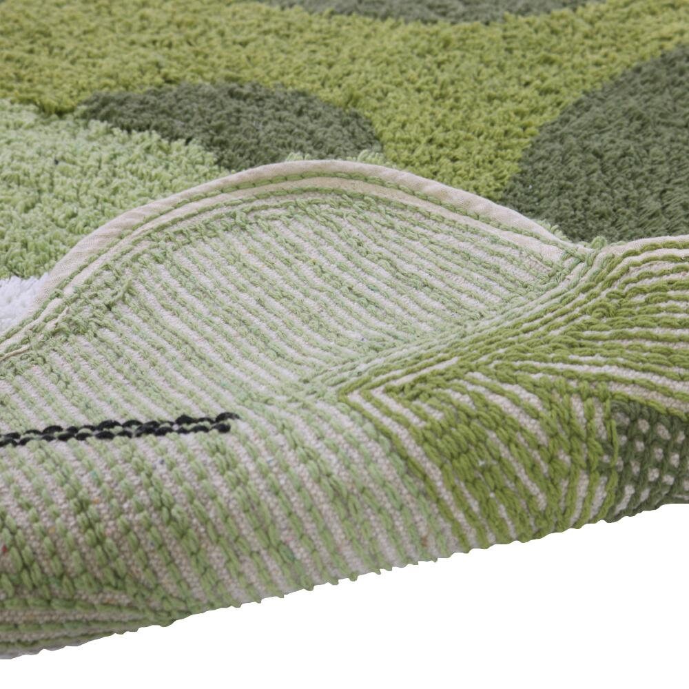 Cotton Area Rug Handmade Woven Tortoise Shape Machine Washable Etsy