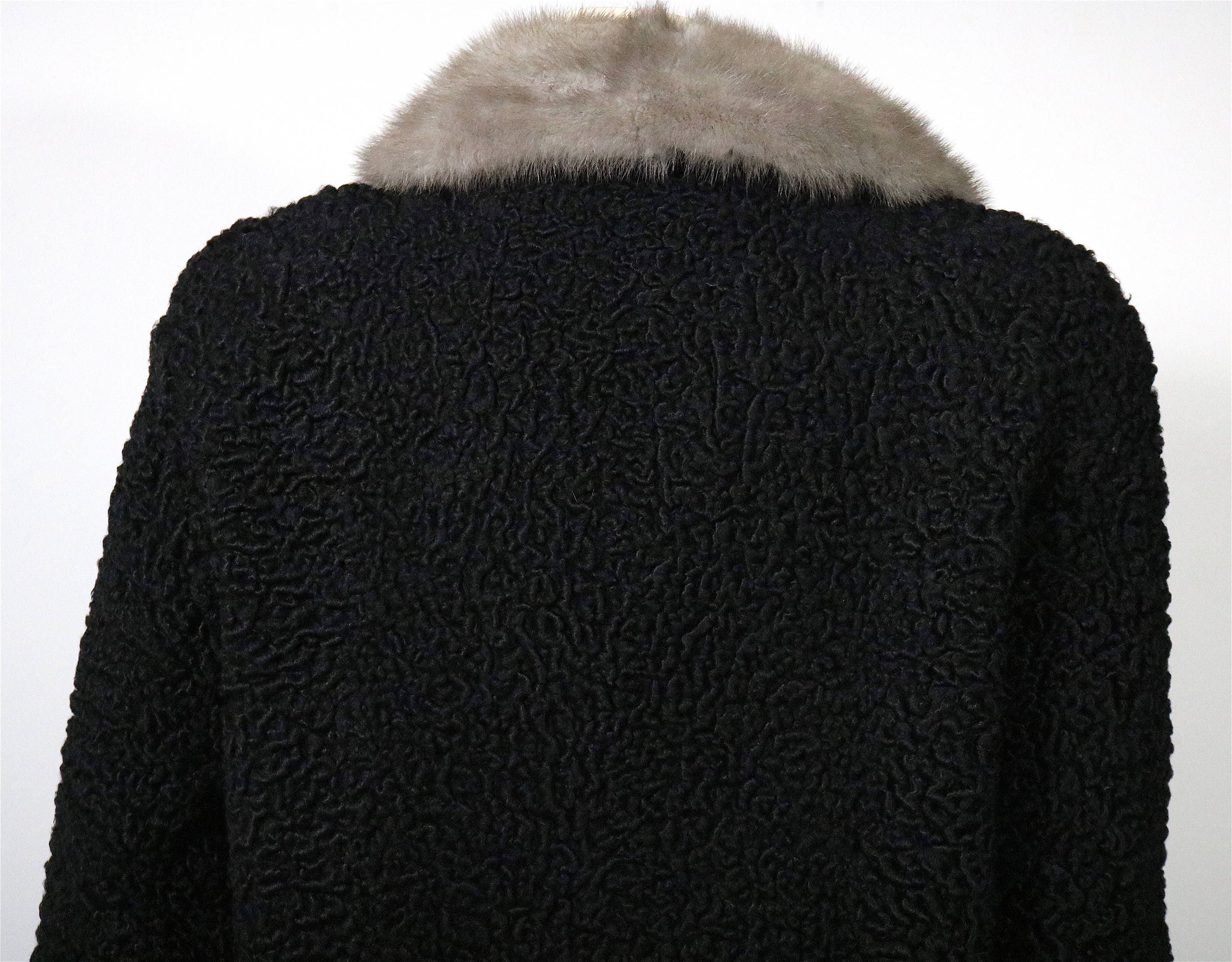 Vintage Clothing Black Persian Lamb Fur Womens Cropped - Etsy Canada