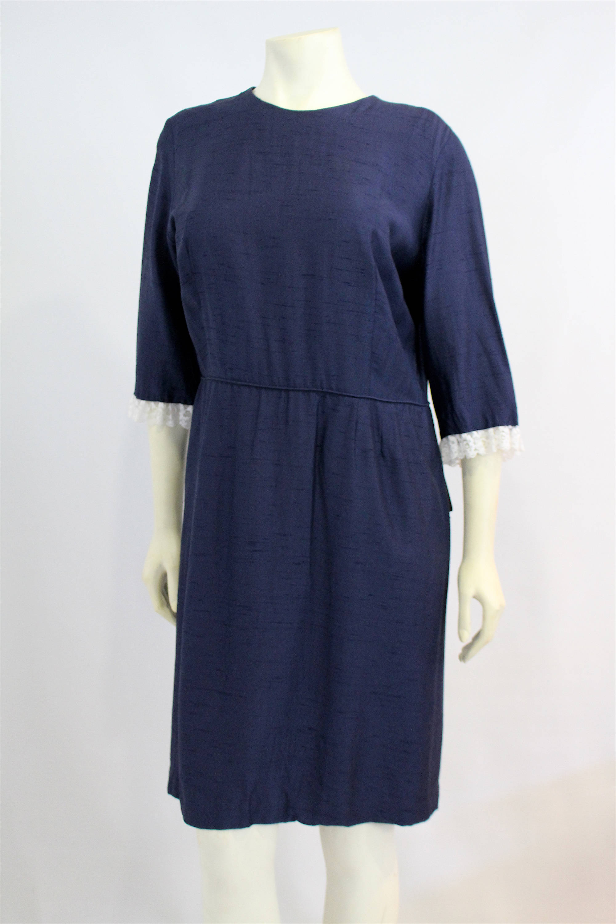 Vintage Clothing 1950s Lady Patricia Cocktail Dress Navy - Etsy Canada