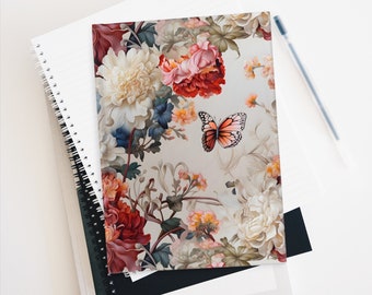 Wilde Pfingstrosen Chinoiserie Journal - Unliniert