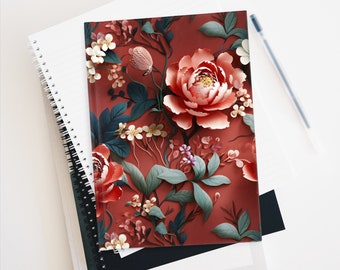 Papercut Romance Chinoiserie Notizbuch - Unliniert