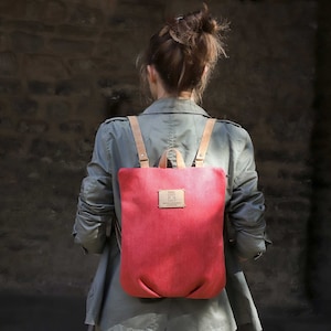 Embroidered Women Backpack Purse Fashion Canvas Travel Anti-theft Rucksack School Shoulder Bag 