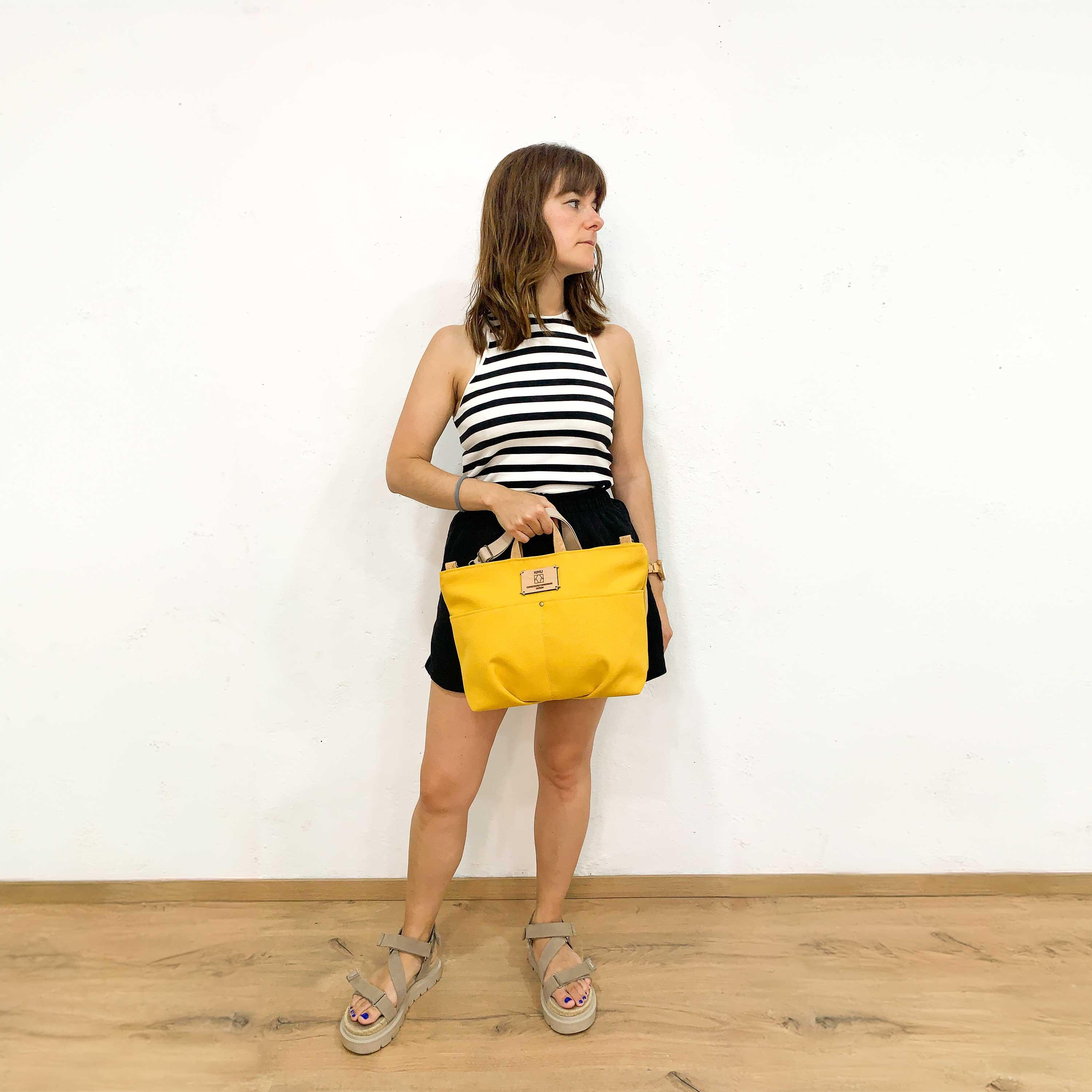 Sac Bandoulière En Cuir Végétalien Pour Femme Mauritius