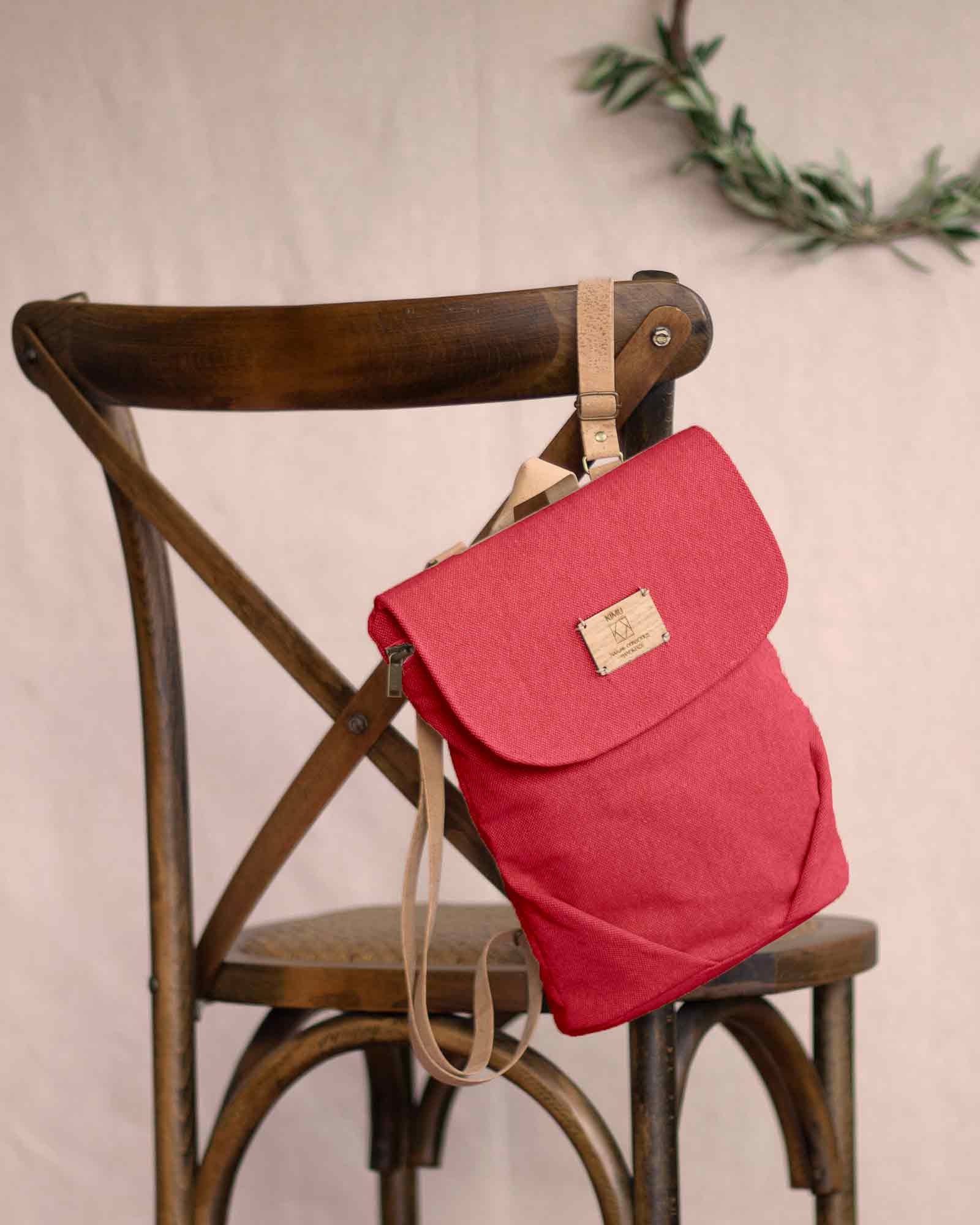 Small backpack for women rucksack vegan canvas backpack for Etsy