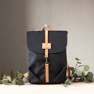 black Sustainable Backpack