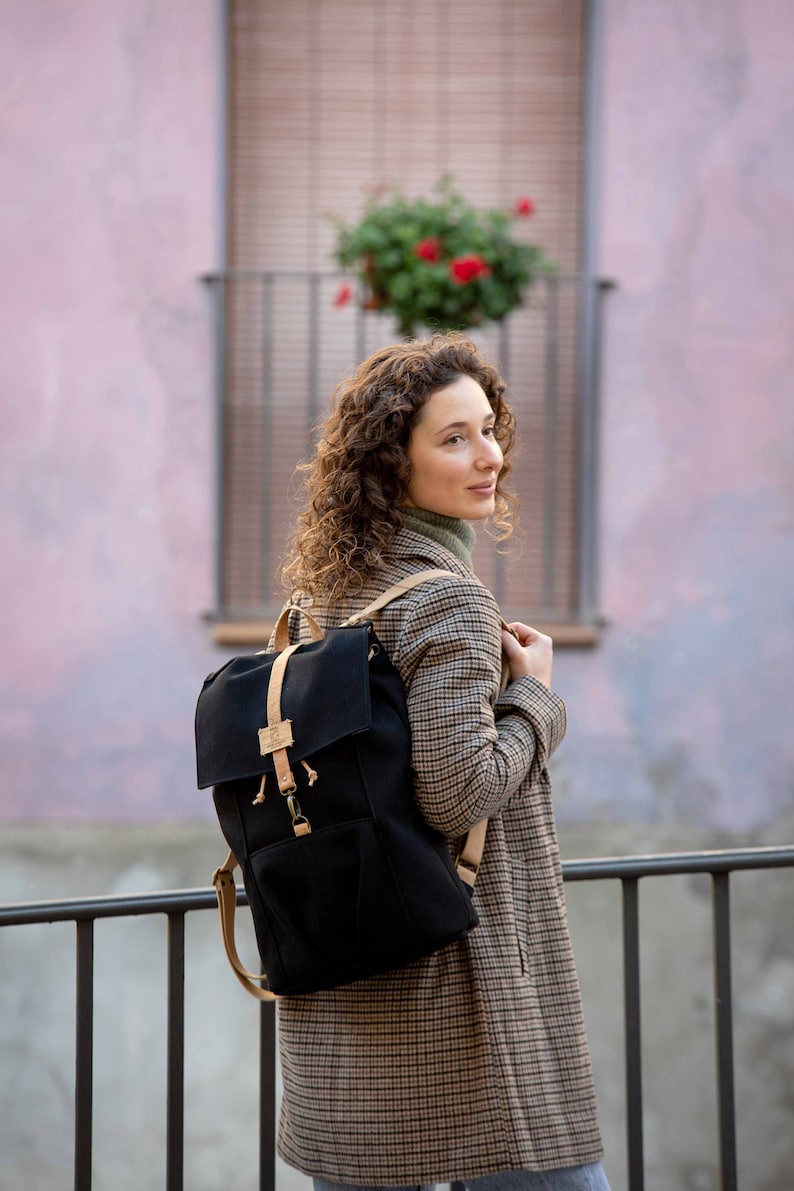 women with backpack purse for women