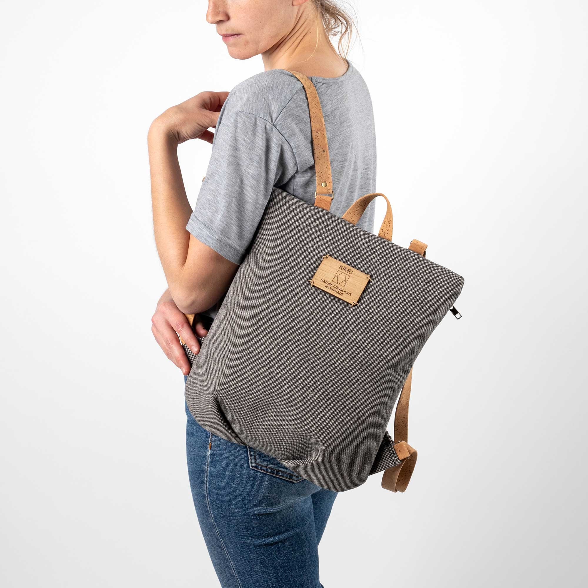 COTTON CANVAS DEFORMED DESIGN BAG – THE SHOP YOHJI YAMAMOTO