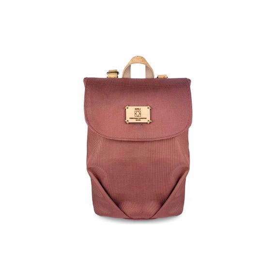 Canvas Mini Backpack – Cute Small Daypack With Front Pockets, Zip Closure - View #12